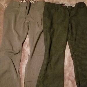 Bundle of Pin Striped Business Pants. Juniors Size 5